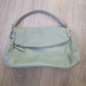 kate spade Mint Green Leather Shoulder Bag